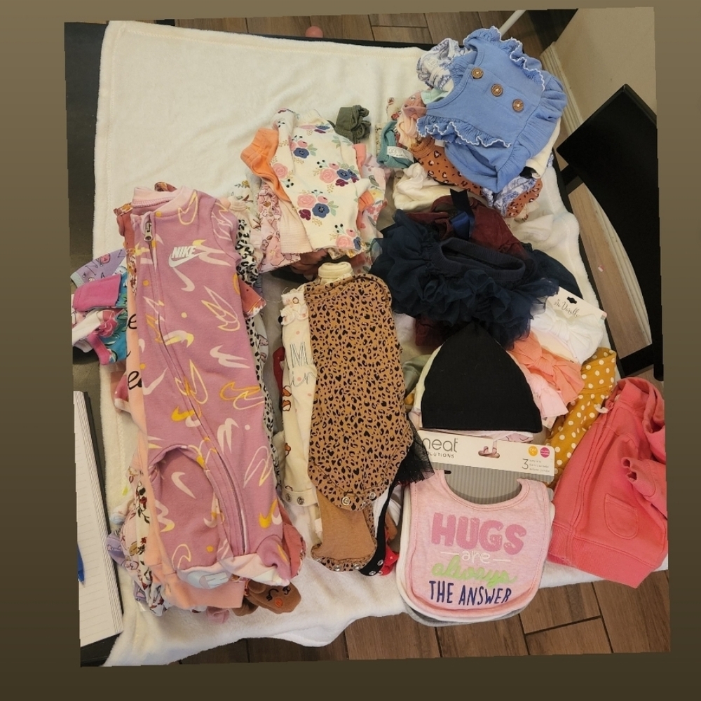 Babygirl Bundle Lot Newborn 0-3mos